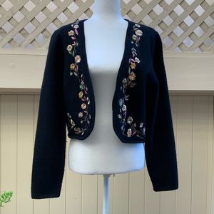 Vintage Karen Kane Shrug/Bolero. Size Medium